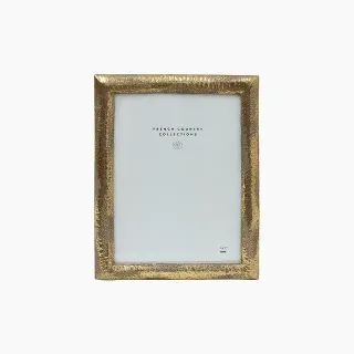 PHOTO FRAME 5x7 HAMMERED GLD