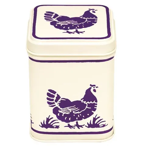 BLUE LITTLE HEN 100gm SQ TIN