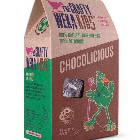 CRAFTY WEKA POUCH KIDS CHOCOLICIOUS