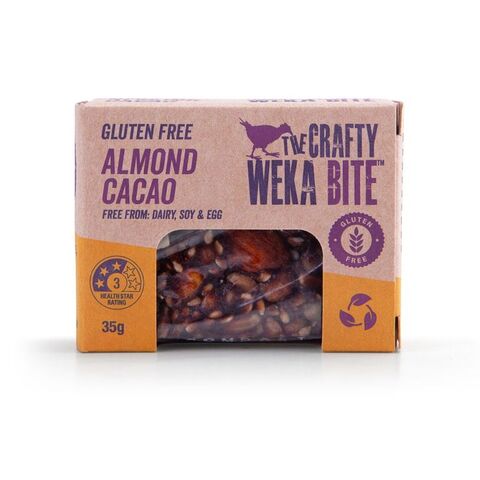 CRAFTY WEKA BITE ALMOND & CACAO