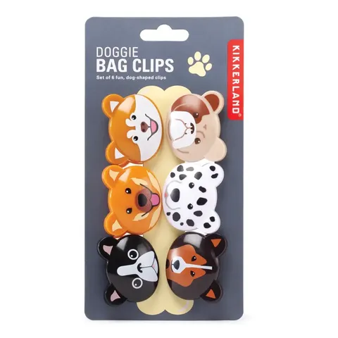 DOGGIE BAG CLIPS S/6