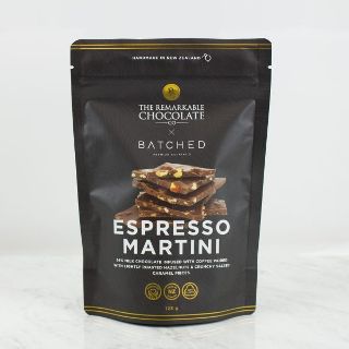 CHOCOLATE BARK HAZELNUT ESPRESSO 125g