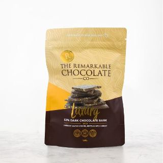 CHOCOLATE BARK SPICY GINGER CRUNCH 125G