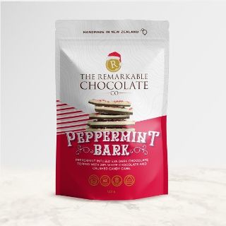 CHOCOLATE BARK PEPPERMINT CANDY CANE