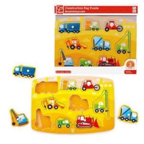 PUZZLE CONSTRUCTION PEG HAPE
