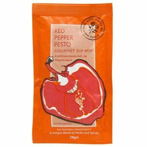 DIP RED PEPPER PESTO