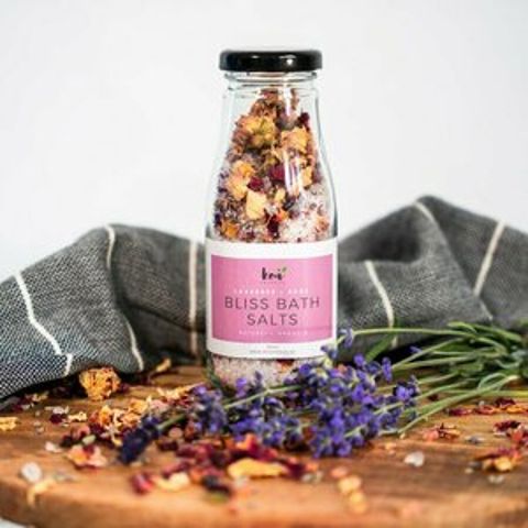 BLISS BATH SALTS LAVENDER & ROSE 250ML