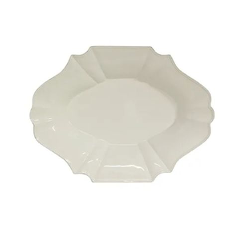 VIENNA SALAD BOWL OVAL STONEWARE