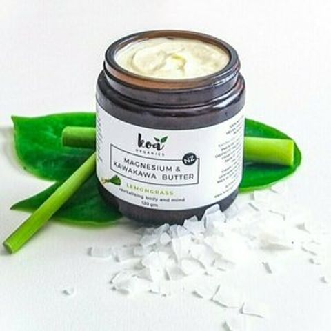 MAGNESIUM AND KAWAKAWA BUTTER with LEMONGRASS 65gm