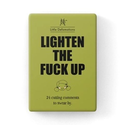 LIGHTEN THE FUCK UP DEFAMATION BOX