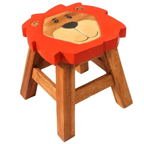 KIDS STOOL LION