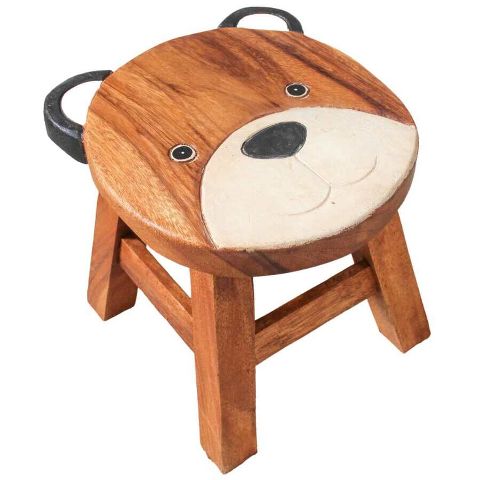 KIDS STOOL BEAR