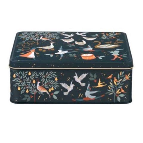 CRACKER TIN - 12 DAYS OF CHRISTMAS